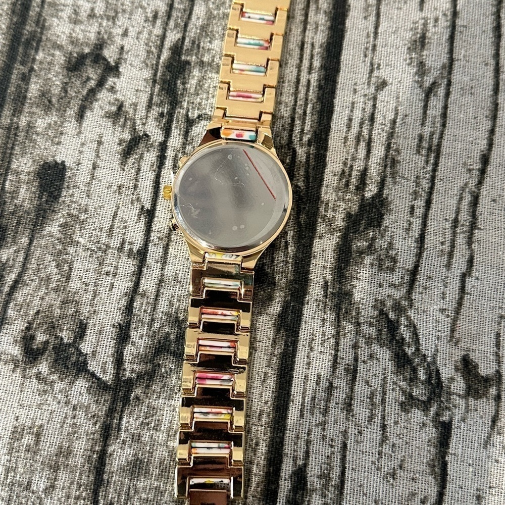 Floral detail watch multicoloured new gift jewellery - Picture 10 of 12